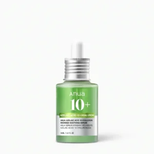 Anua Azelaic Acid 10 Hyaluron Redness Soothing Serum 30ml dropper bottle